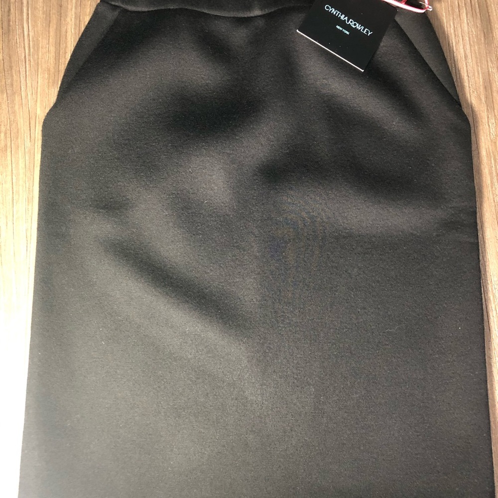 New Cynthia Rowley Black Pencil Skirt